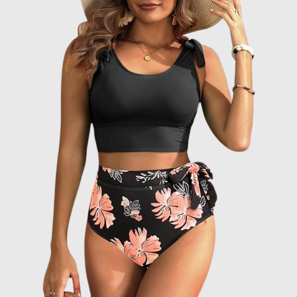 Auriane - Two-Piece High-Waisted Bikini Set