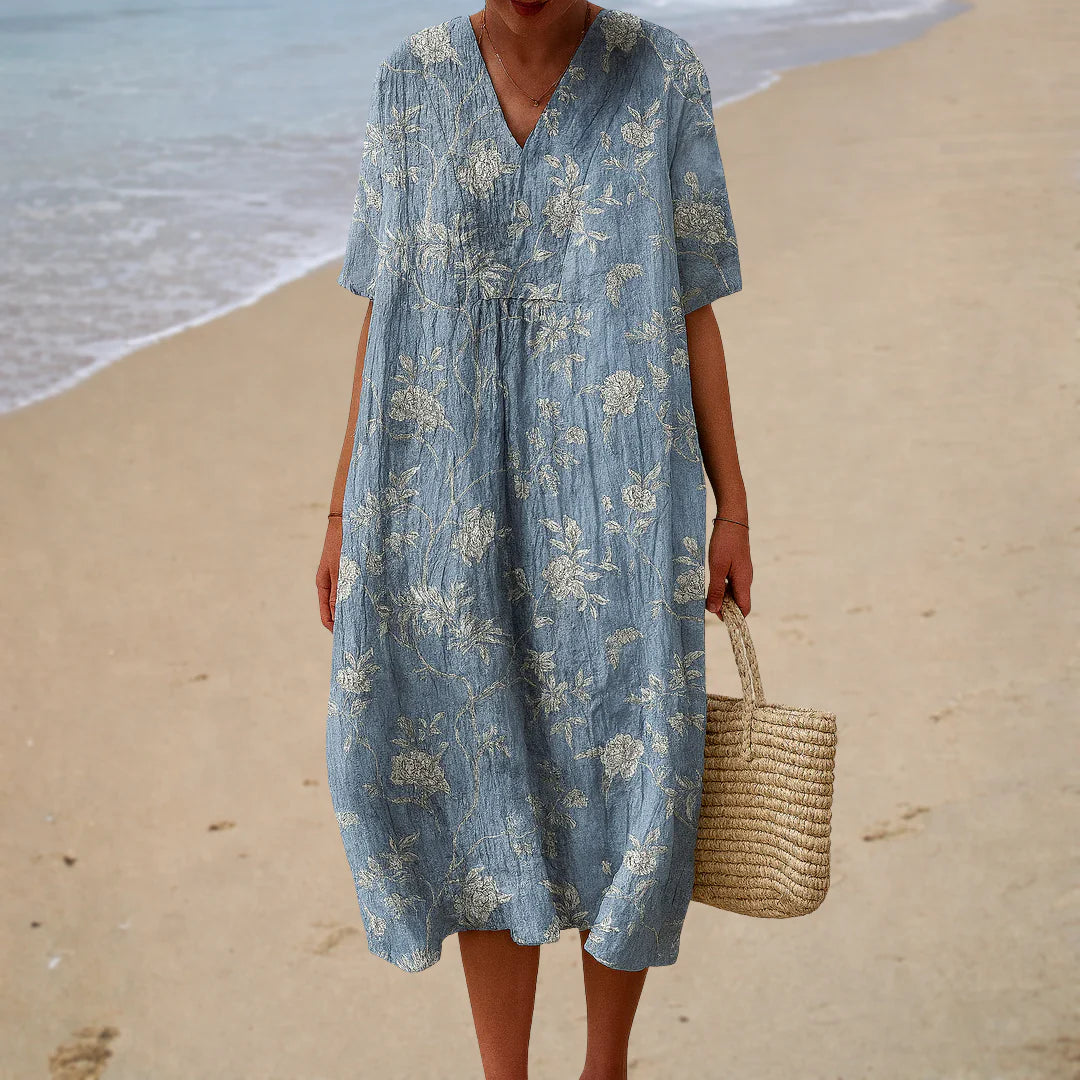 Classic Printed Summer Dress