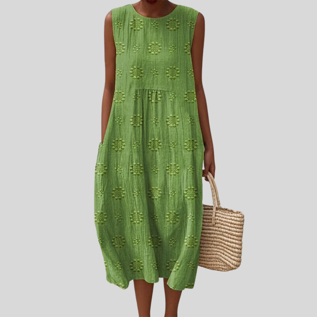 Odette flowy and comfortable midi dress