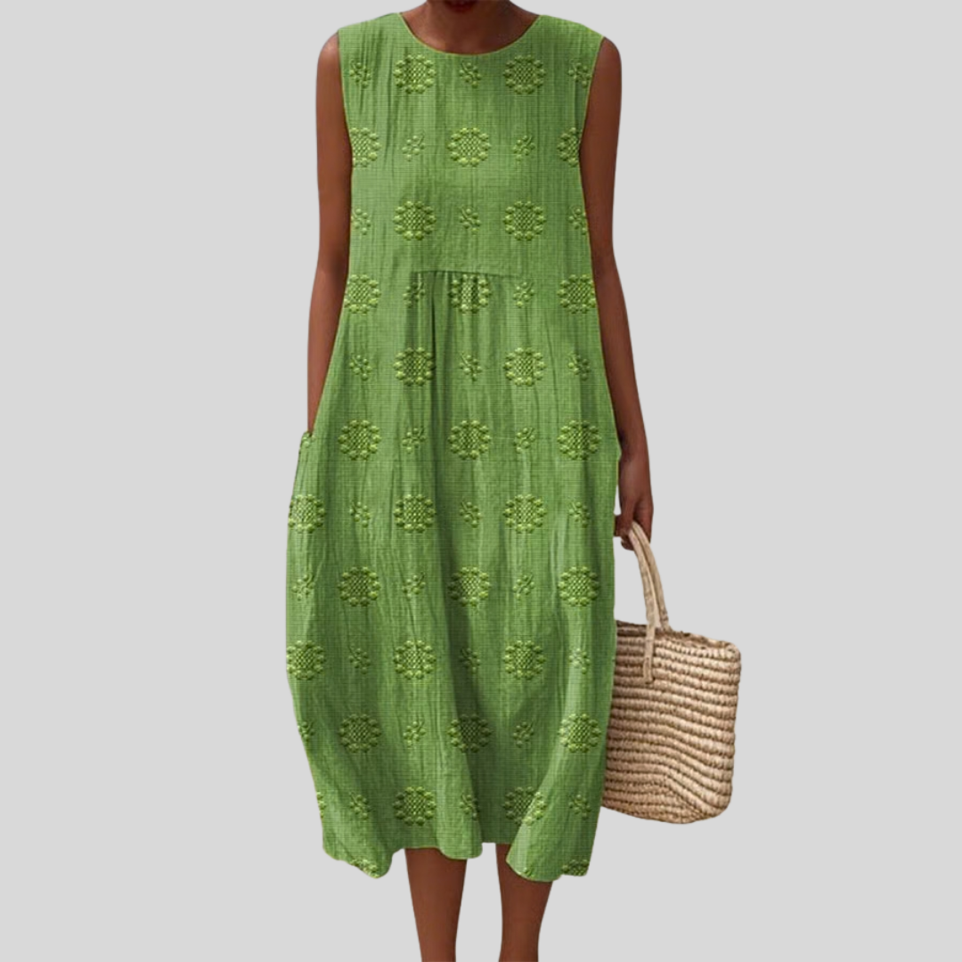 Odette flowy and comfortable midi dress