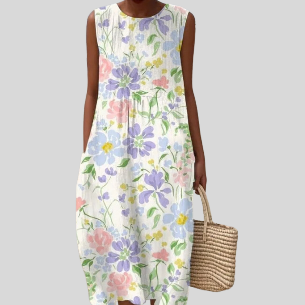 Janyce flowy and comfortable midi dress