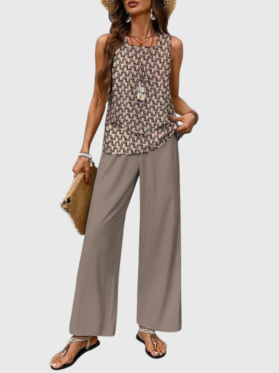 Brenda - Blue Botanical Summer Set