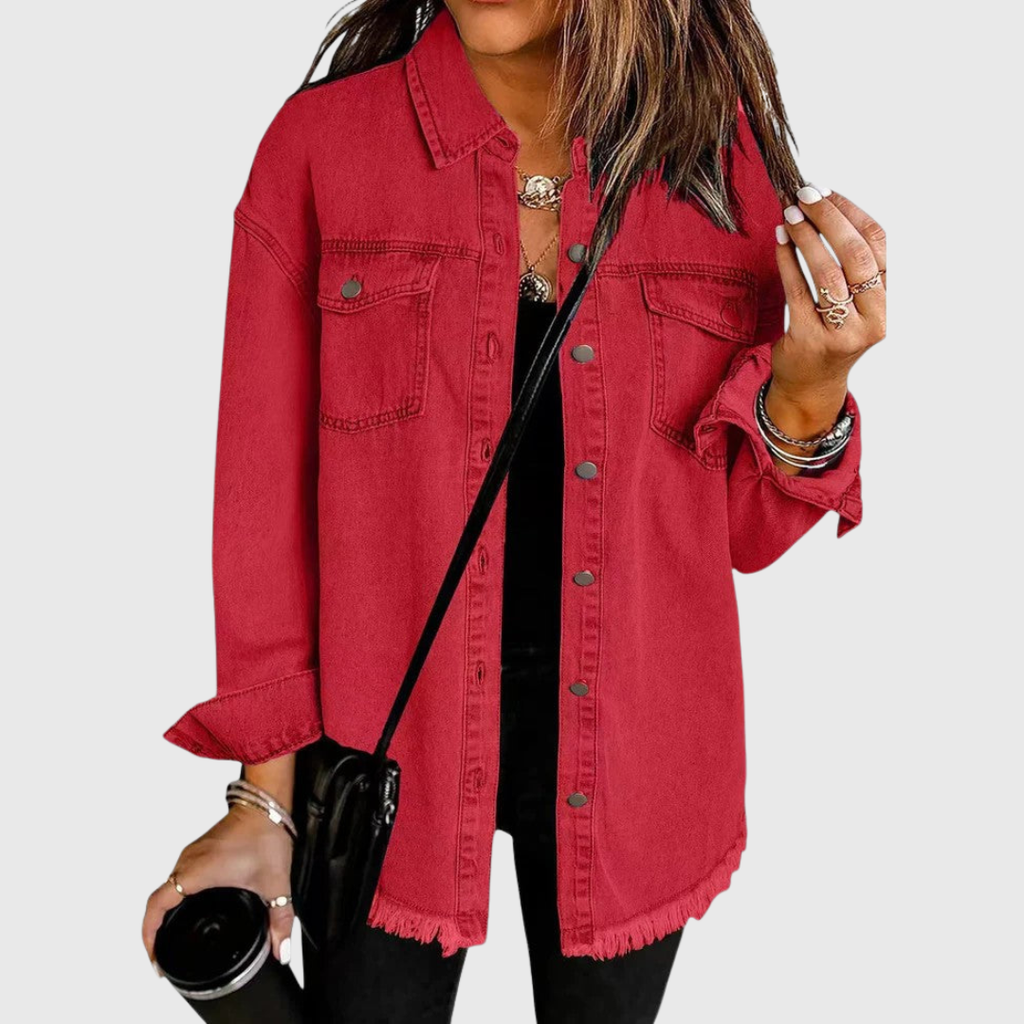 Hailee sophisticated denim jacket