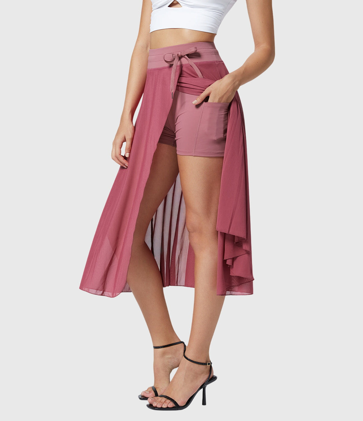 Clemence - Elegant 2-in-1 Skirt