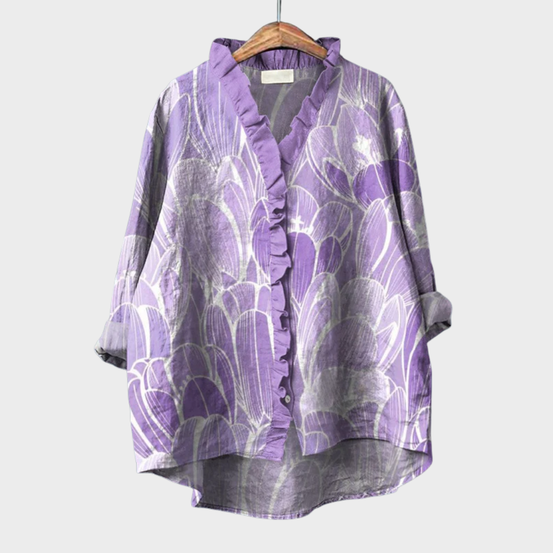 Lara timeless elegant summer blouse