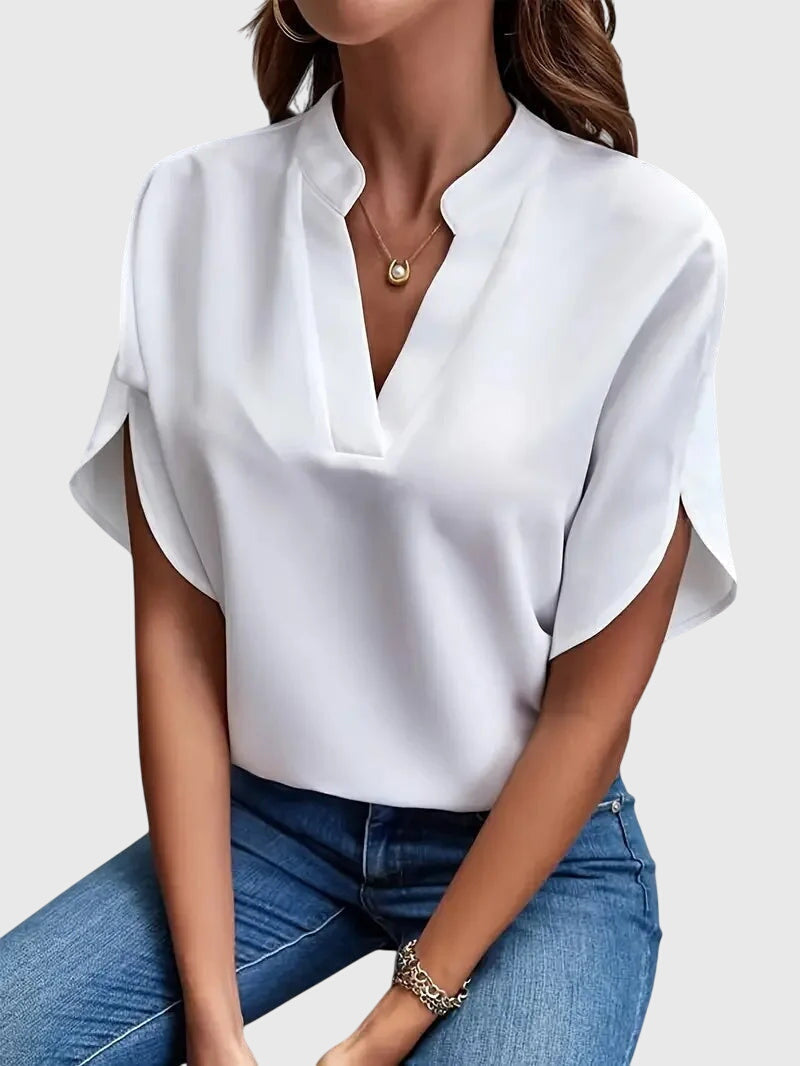 Isabelle - Soft V-Neck Shirt