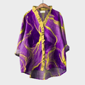 Bonnie spiral print elegant summer blouse