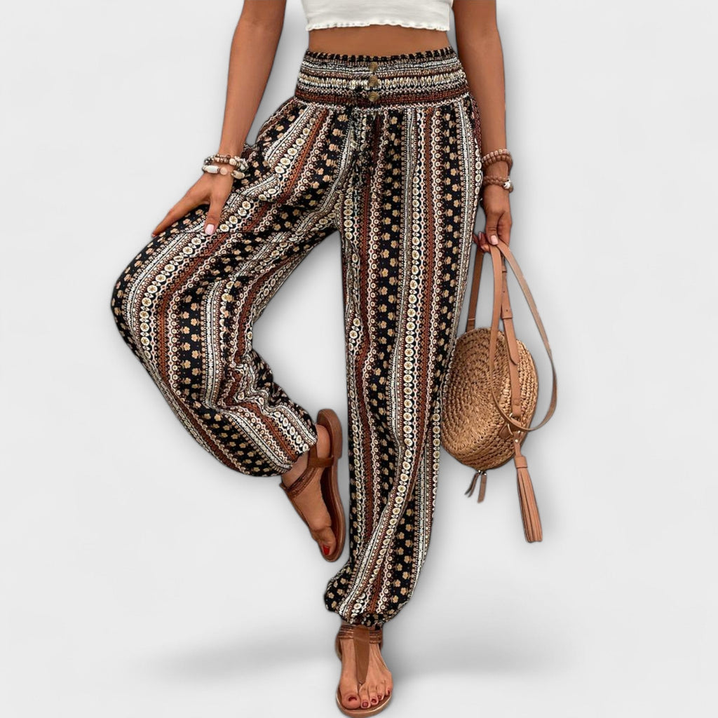 Elise - Ethnic Graphic Pants