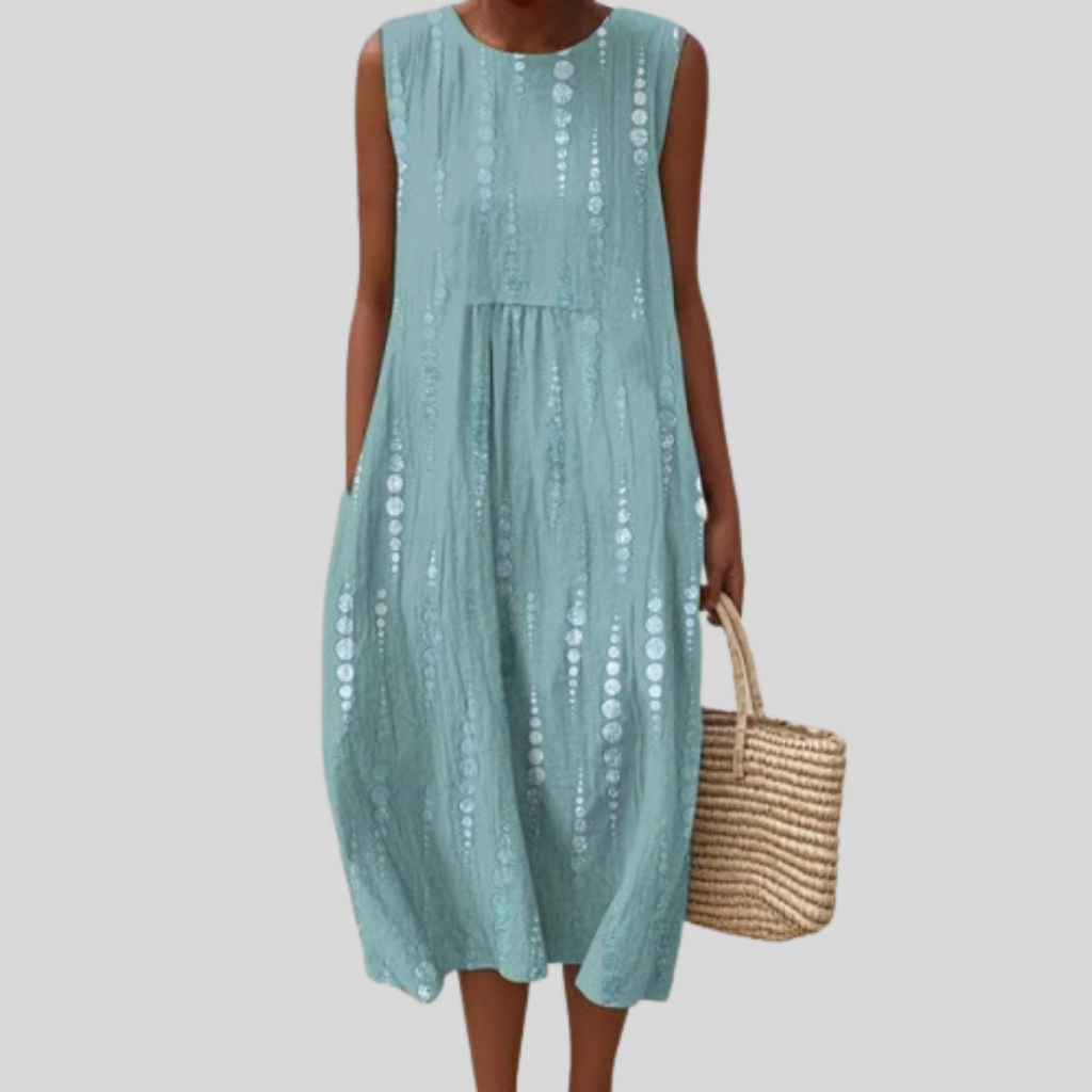 Ernestine flowy and comfortable midi dress