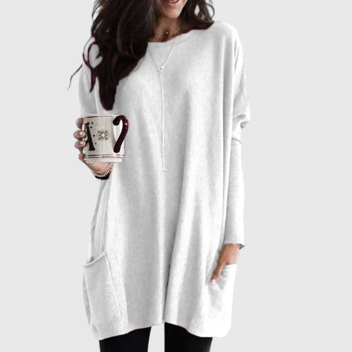 Amaryzeth | Pocket Casual Tunic Dress