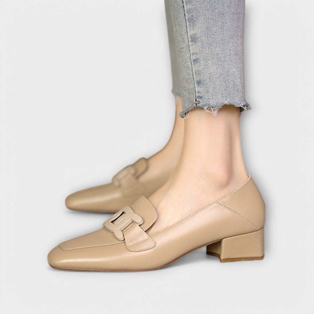 Monika - Premium Leather Slippers