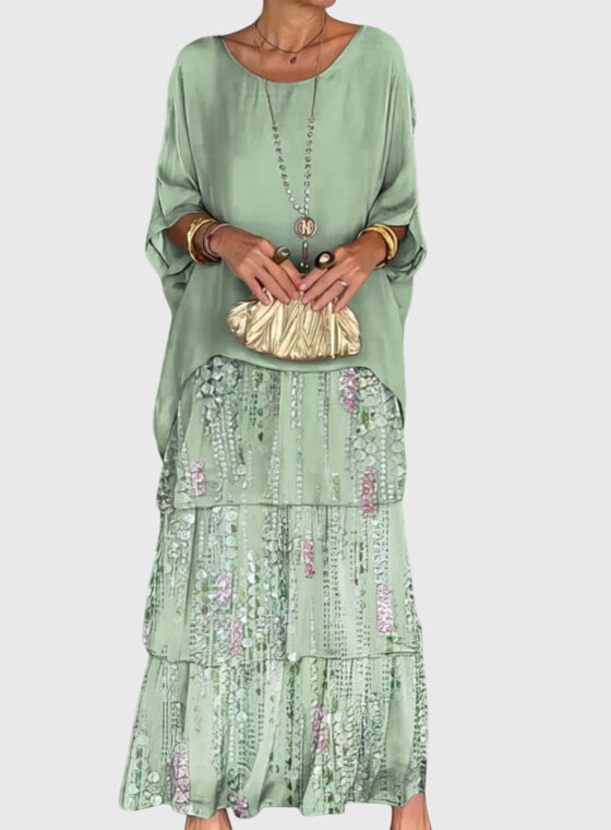 Patricia Long Flowing Elegant Dress