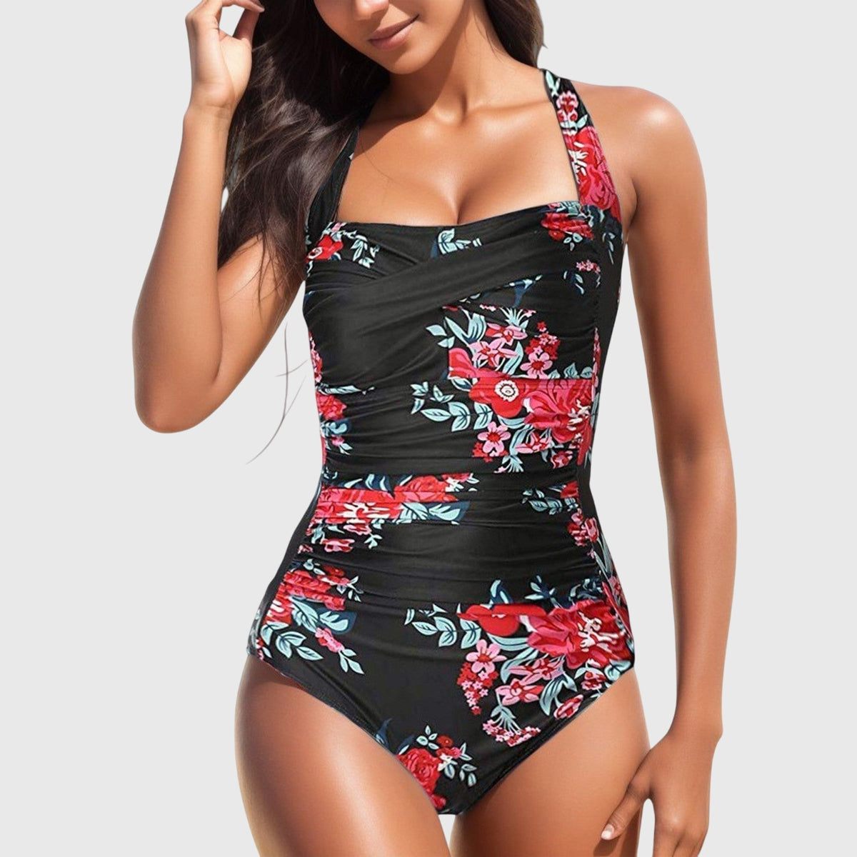 Raphaelle - Floral One-Piece Swimsuit