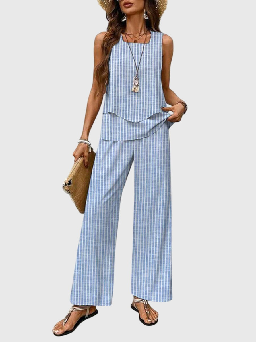 Brenda - Blue Botanical Summer Set