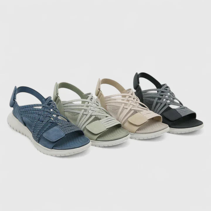 Sharra Wide-Toe Comfort Sandals