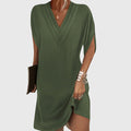 Christine | Tummy-Control Draped Dress
