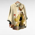 Ariane vintage style elegant summer blouse