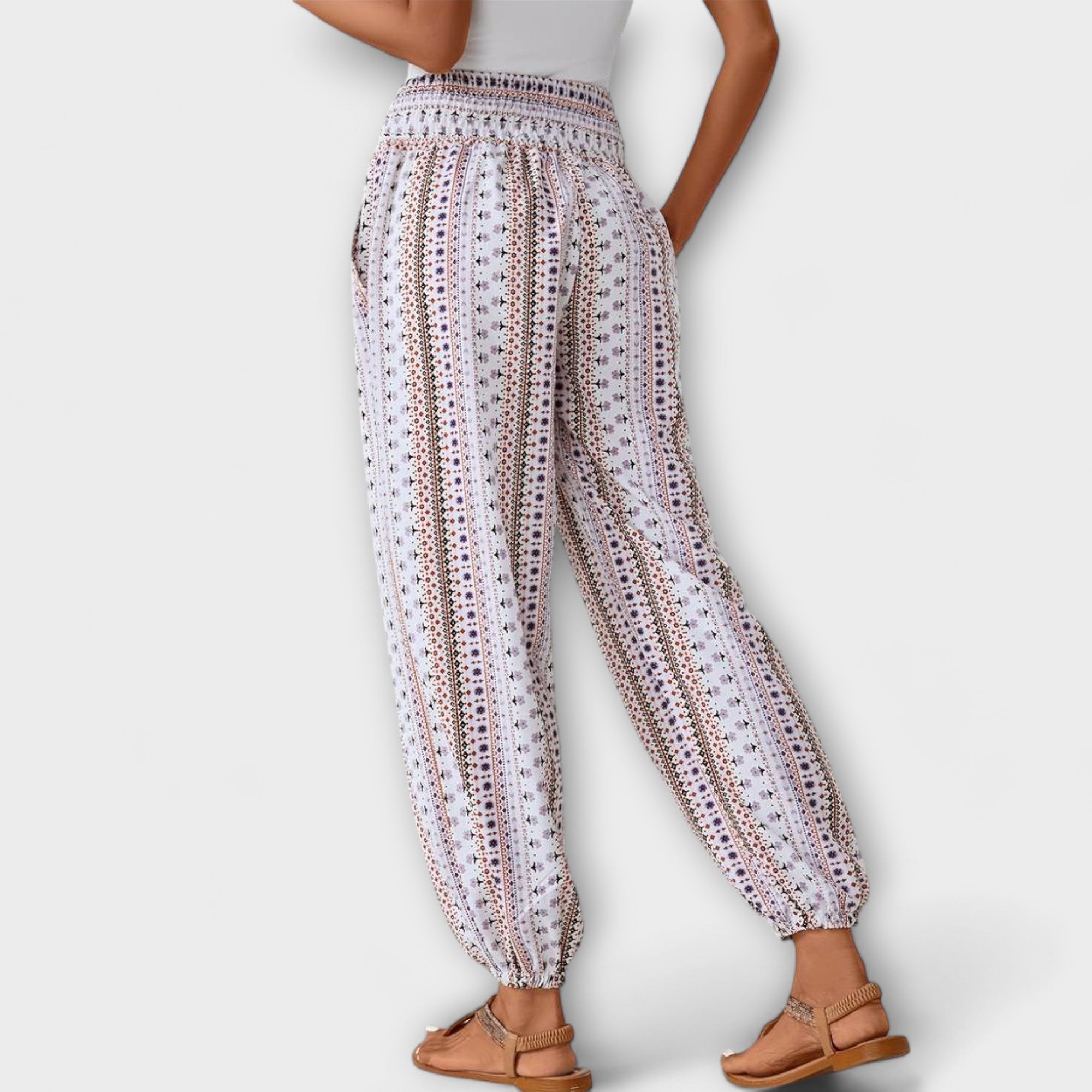 Elise - Ethnic Graphic Pants