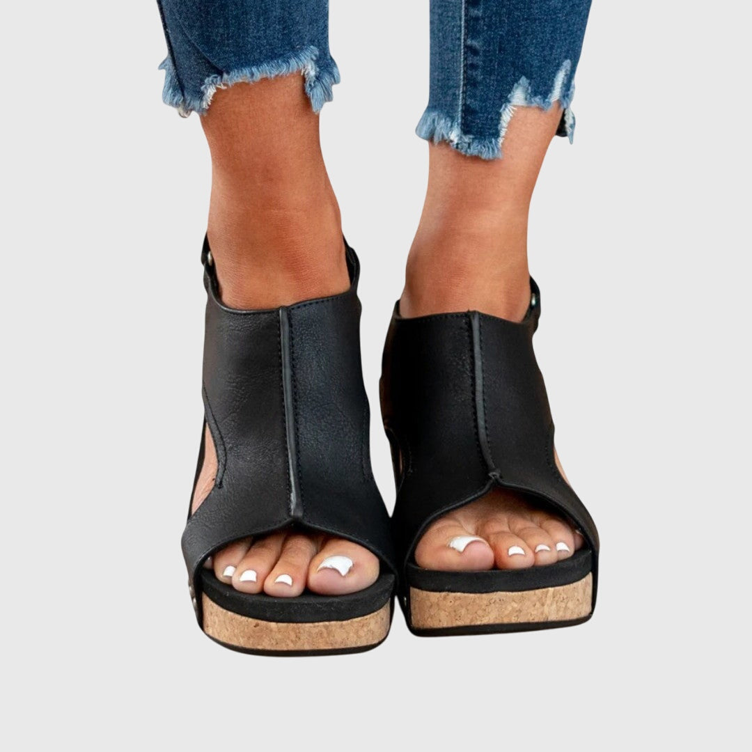Adela - Wedge Sandals