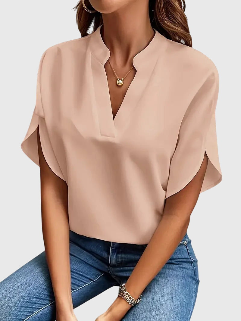 Isabelle - Soft V-Neck Shirt