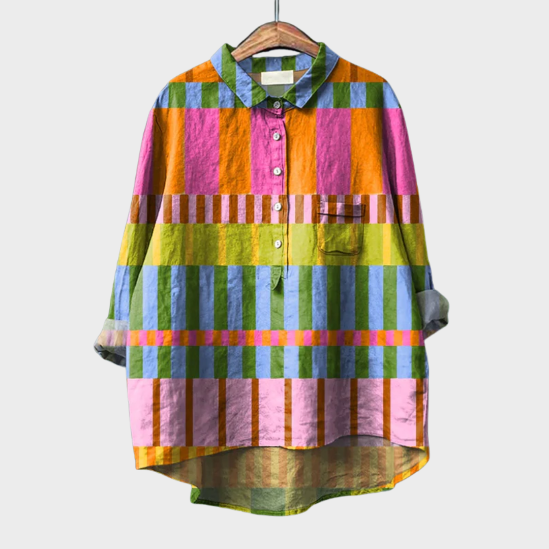 Amber timeless elegant summer blouse