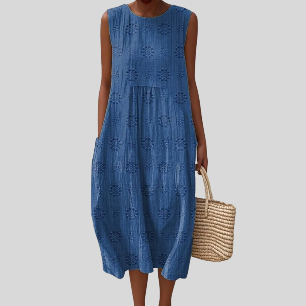 Celine flowy and comfortable midi dress
