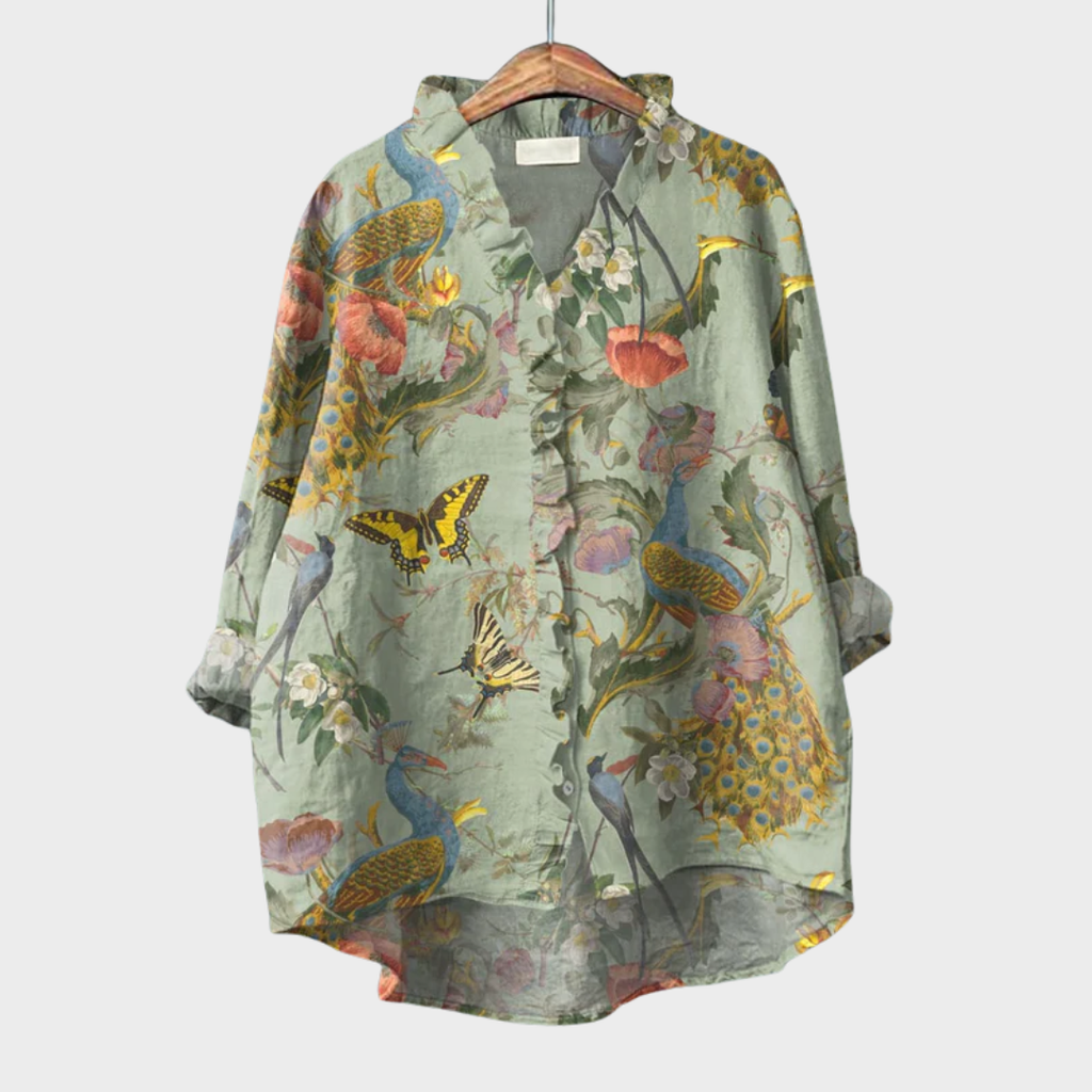 Scarlett timeless elegant summer blouse