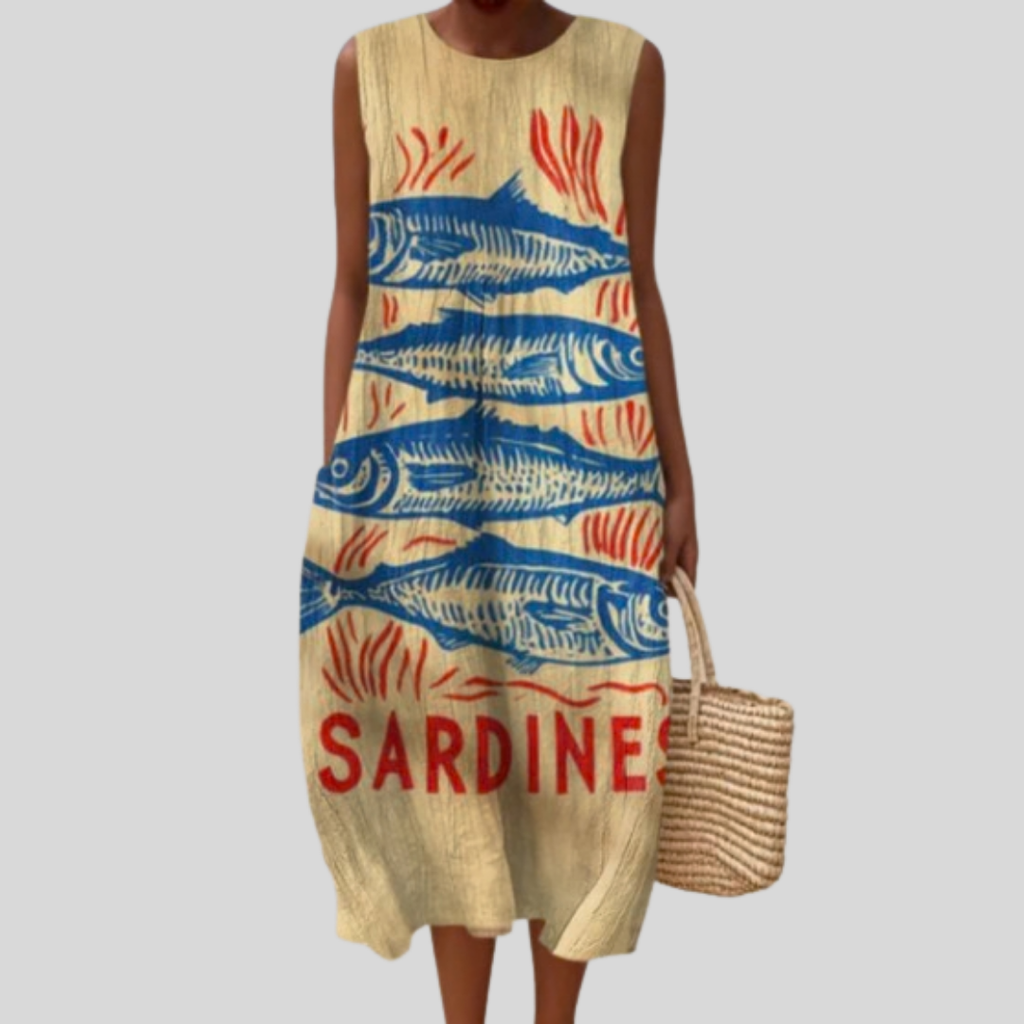 Noemie flowy and comfortable midi dress
