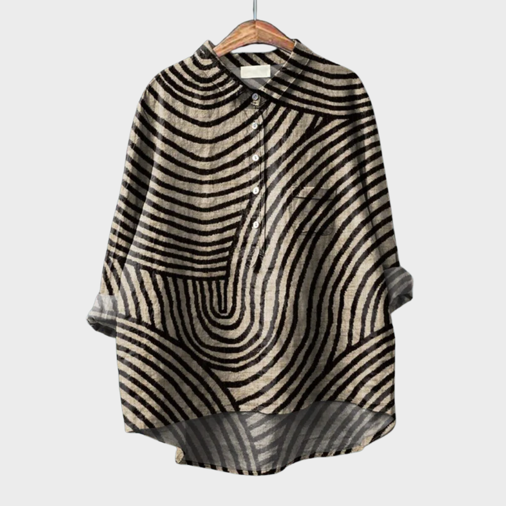 Melina timeless elegant summer blouse