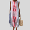 Ombline flowy and comfortable midi dress