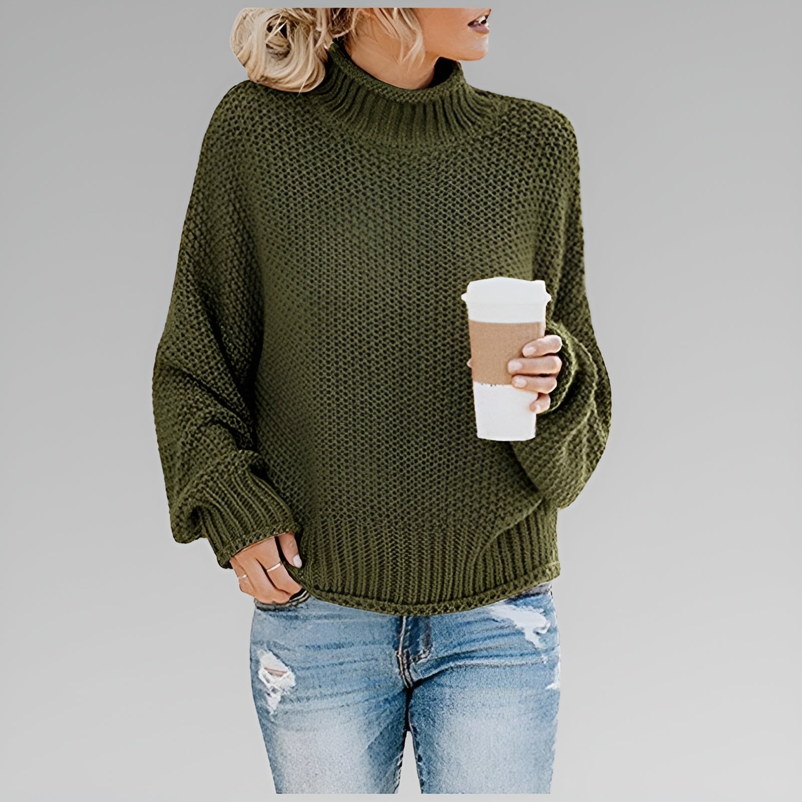 Anne - Classic Comfortable Knitted Sweater