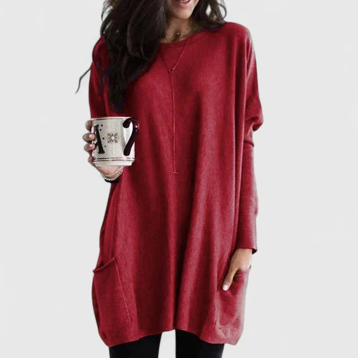 Amaryzeth | Pocket Casual Tunic Dress