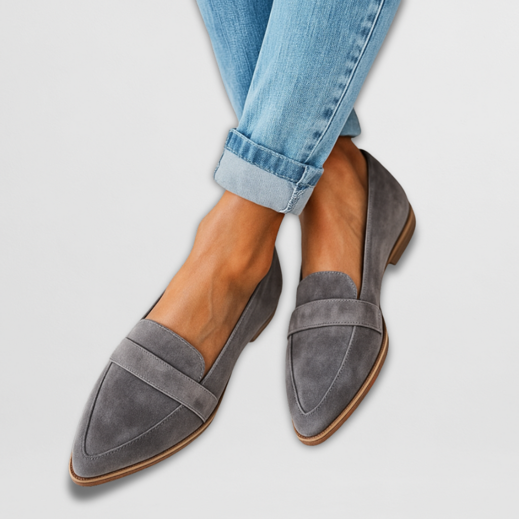 Nadia - Soft Suede Loafers