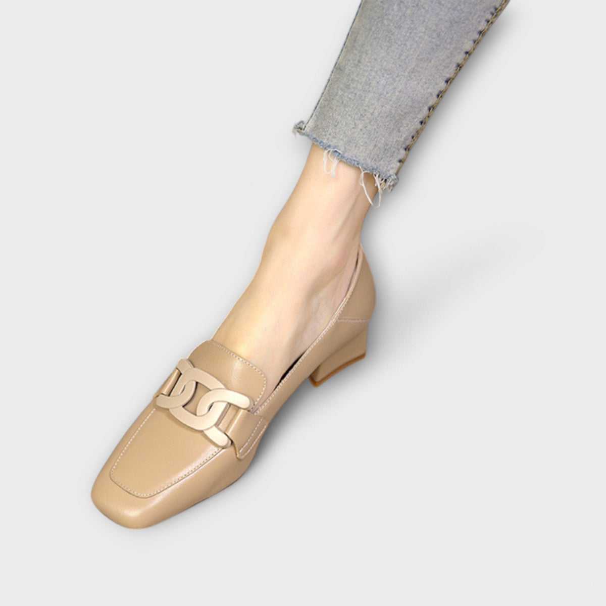 Monika - Premium Leather Slippers