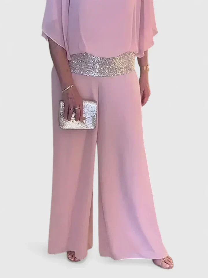 Trishane - Color Block Two-Piece Set