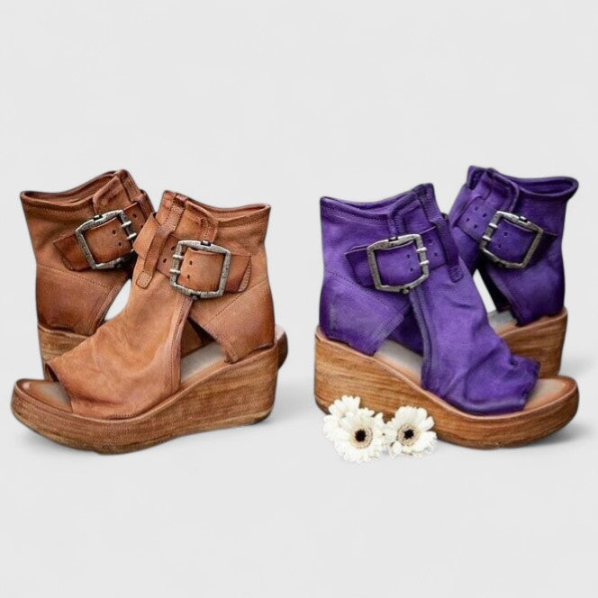 Jess Cushioned Wedge Sandals