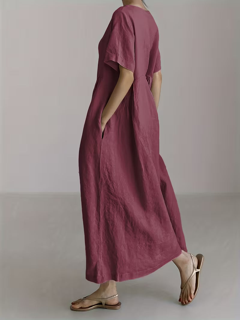 Vestido Midi Fluído