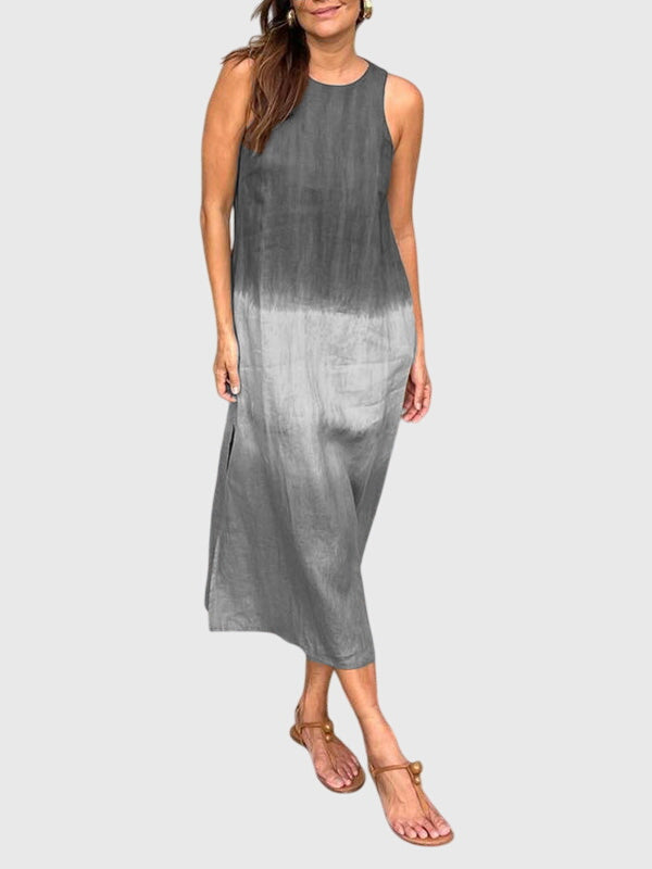 Mira | Gradient-Print Fluid Dress