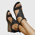Rosalie breathable leather comfortable support sandals