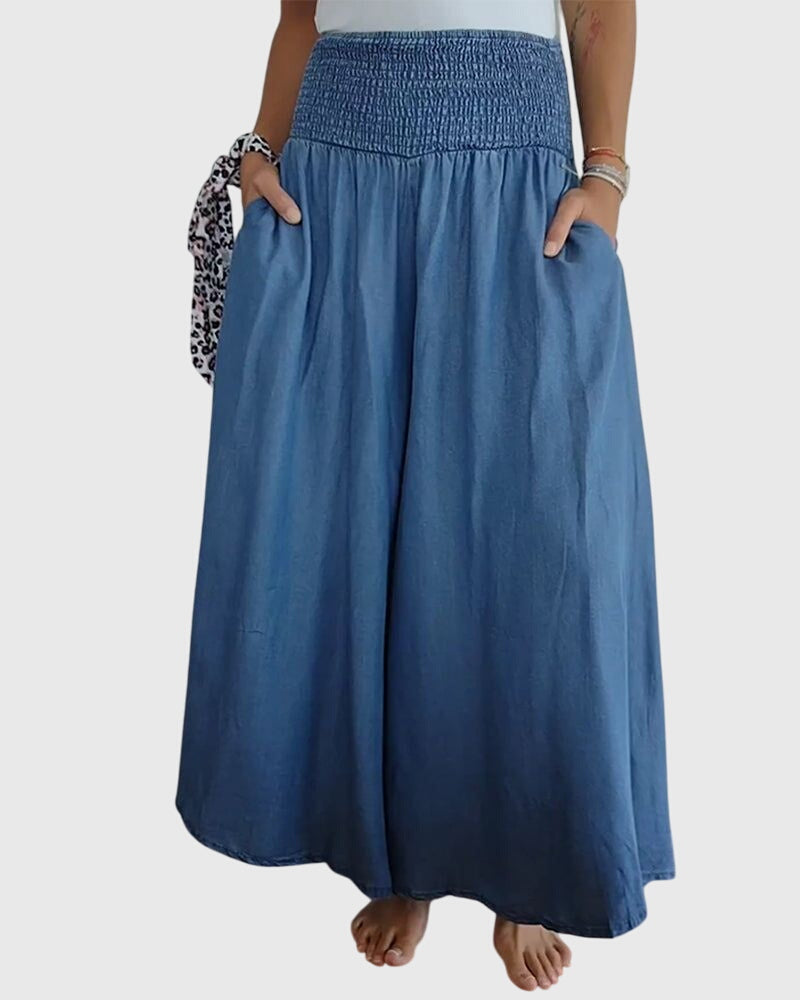 Rosalie - Comfortable Pants with Elastic Waist