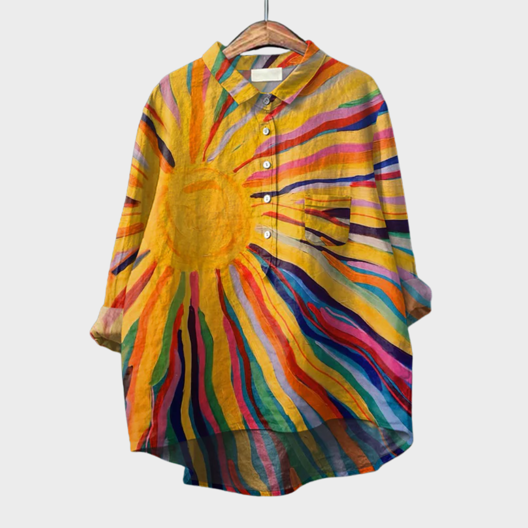 Solara radiant elegant summer shirt