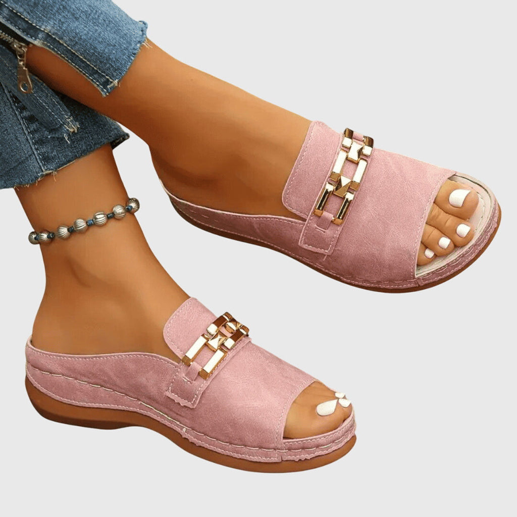 Beatrice slip-on shock-absorbing support sandals