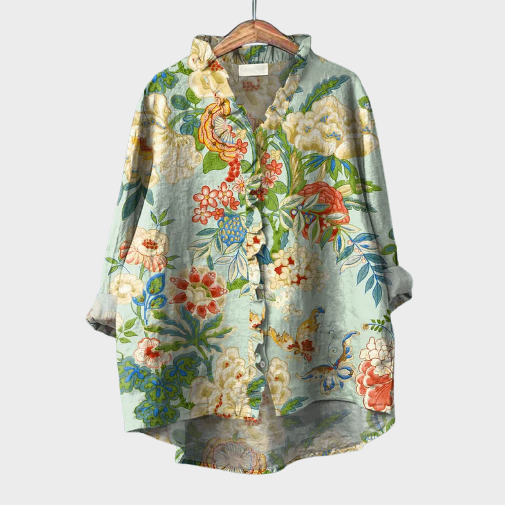 Grace timeless elegant summer blouse