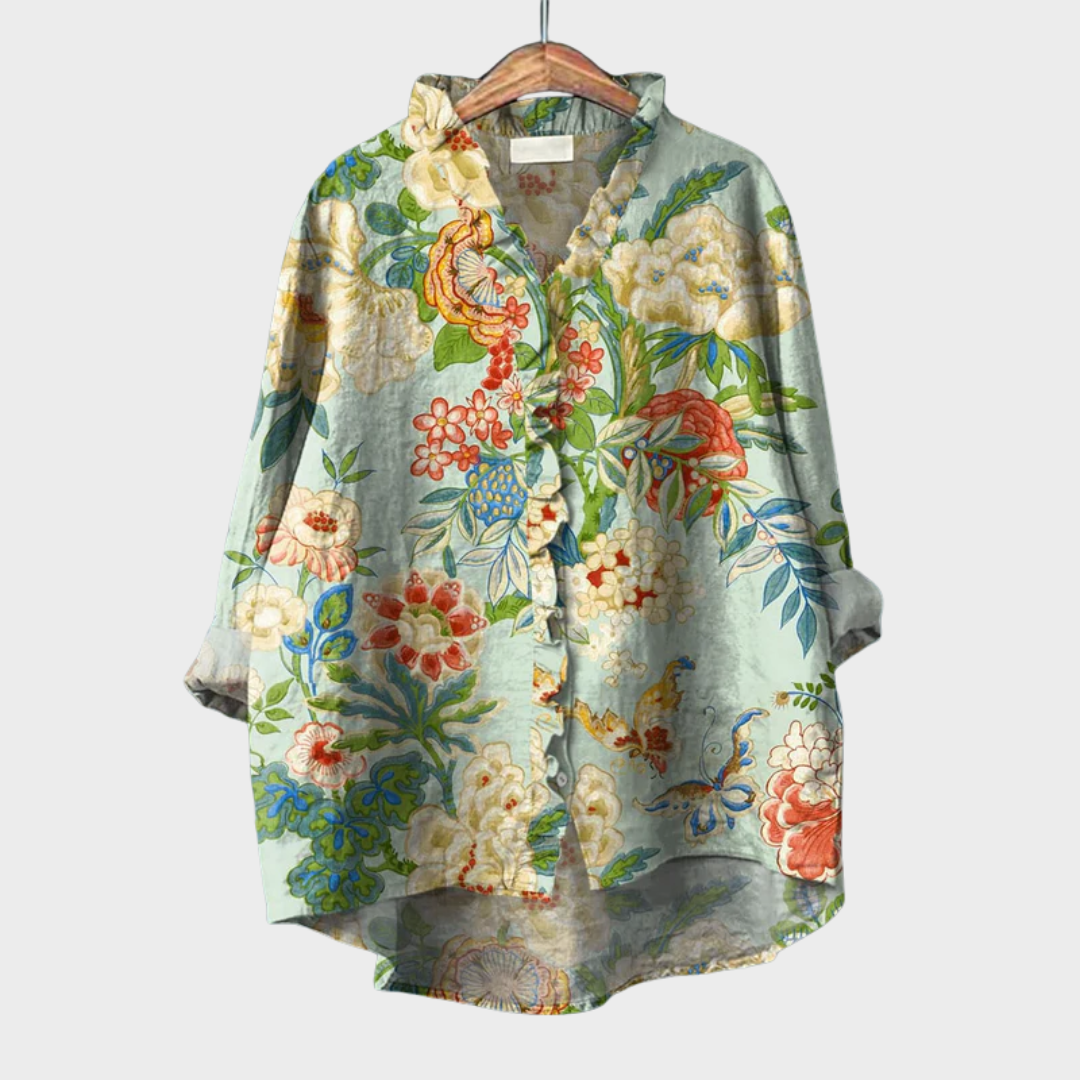 Grace timeless elegant summer blouse