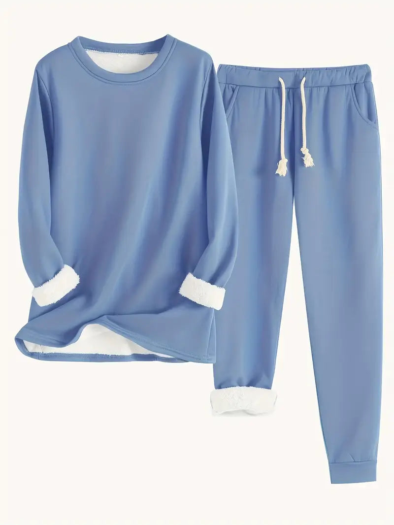 Runa lightweight two-piece matching loungewear set