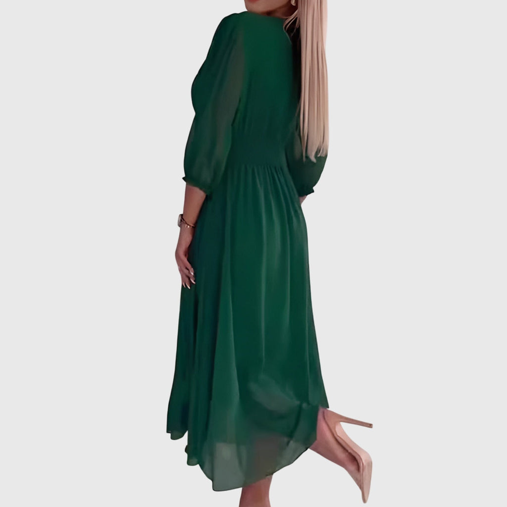 Penelope - Lightweight Silk Chiffon Dress