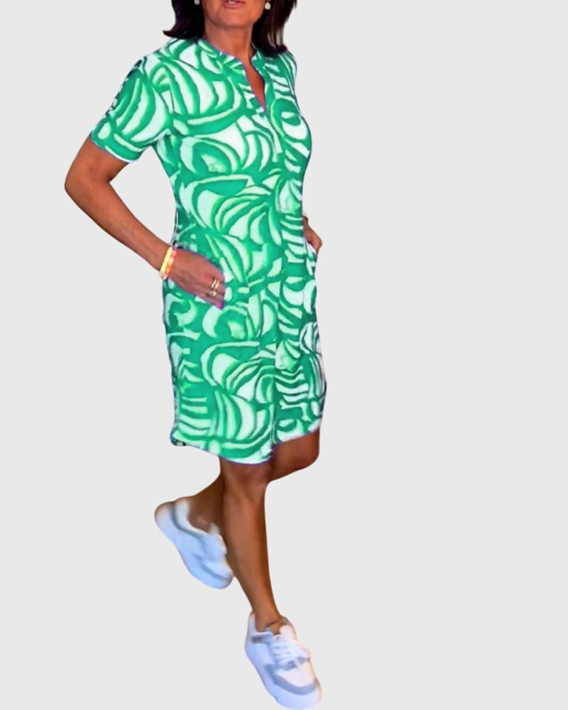 Avenue | Flattering A-Line Walking Dress