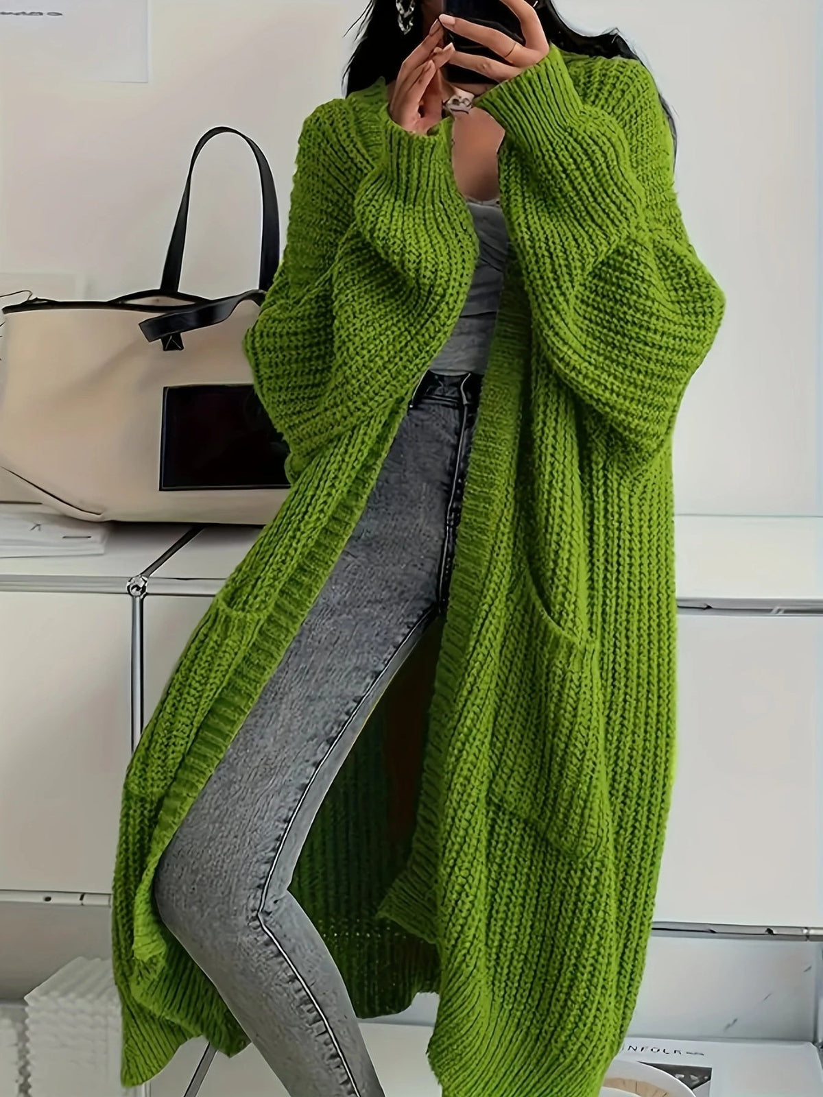 Alice - Cozy Longline Cardigan
