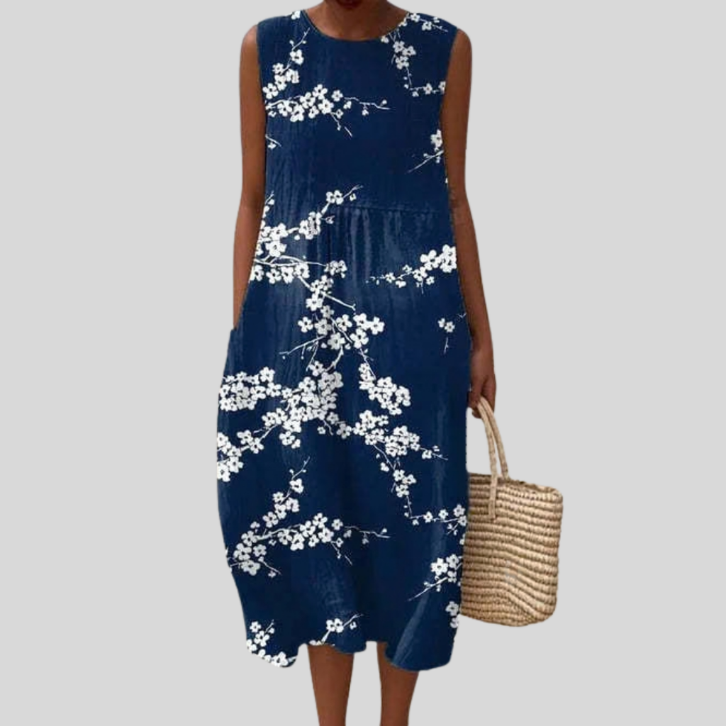 Melina flowy and comfortable midi dress