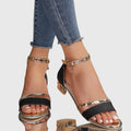 Alison women adjustable heeled sandals with ergonomic breathable soles